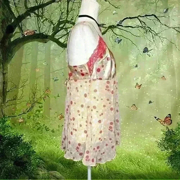 Y2k Secret Treasures Polka Dot Slip - Picture 8 of 10